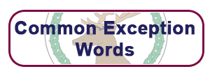 Common Exception Words